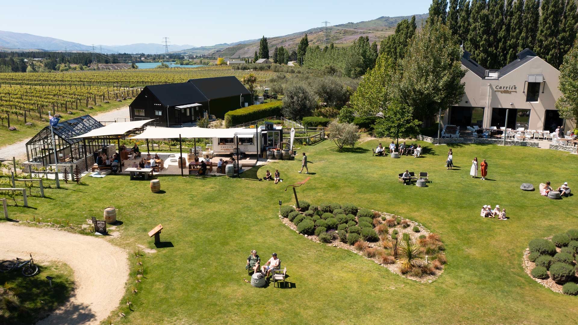 Carrick Winery & Restaurant Bannockburn, Central Otago NZ