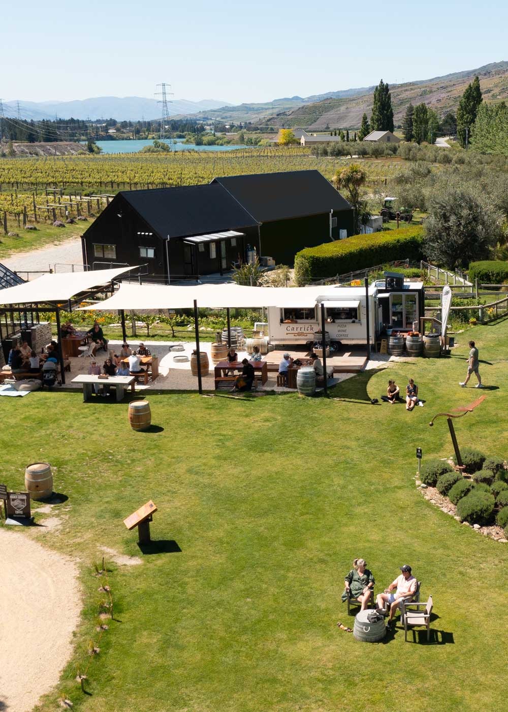 Carrick Winery & Restaurant Bannockburn, Central Otago NZ